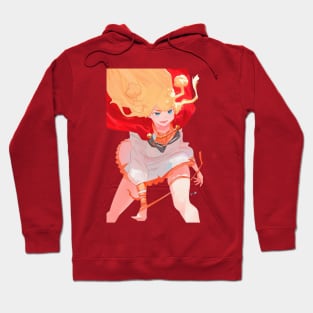 Weird Hair Girl Hoodie